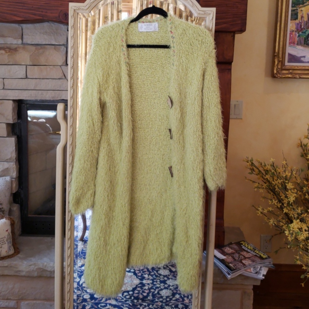 Hand knit sweater by Norris in Aspen,Co